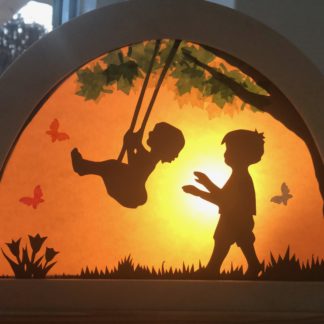 Samen schommelen