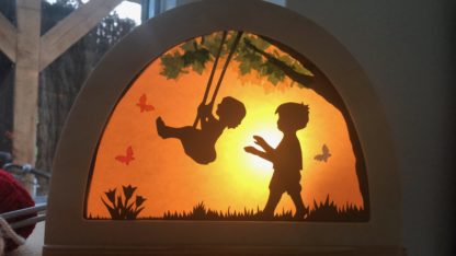 Samen schommelen